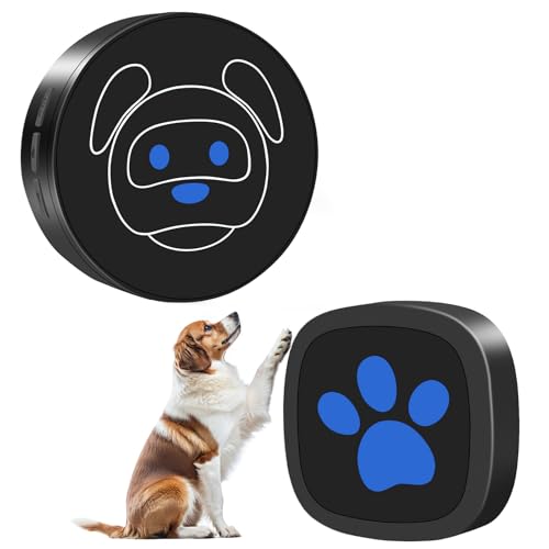 Whimsii Dog Doorbell for Toilet Training, Wireless Dog Door Bell Ring to Go Outside, IP65 Waterproof Touch Button, 50 Melodies & 1000 Feet Range