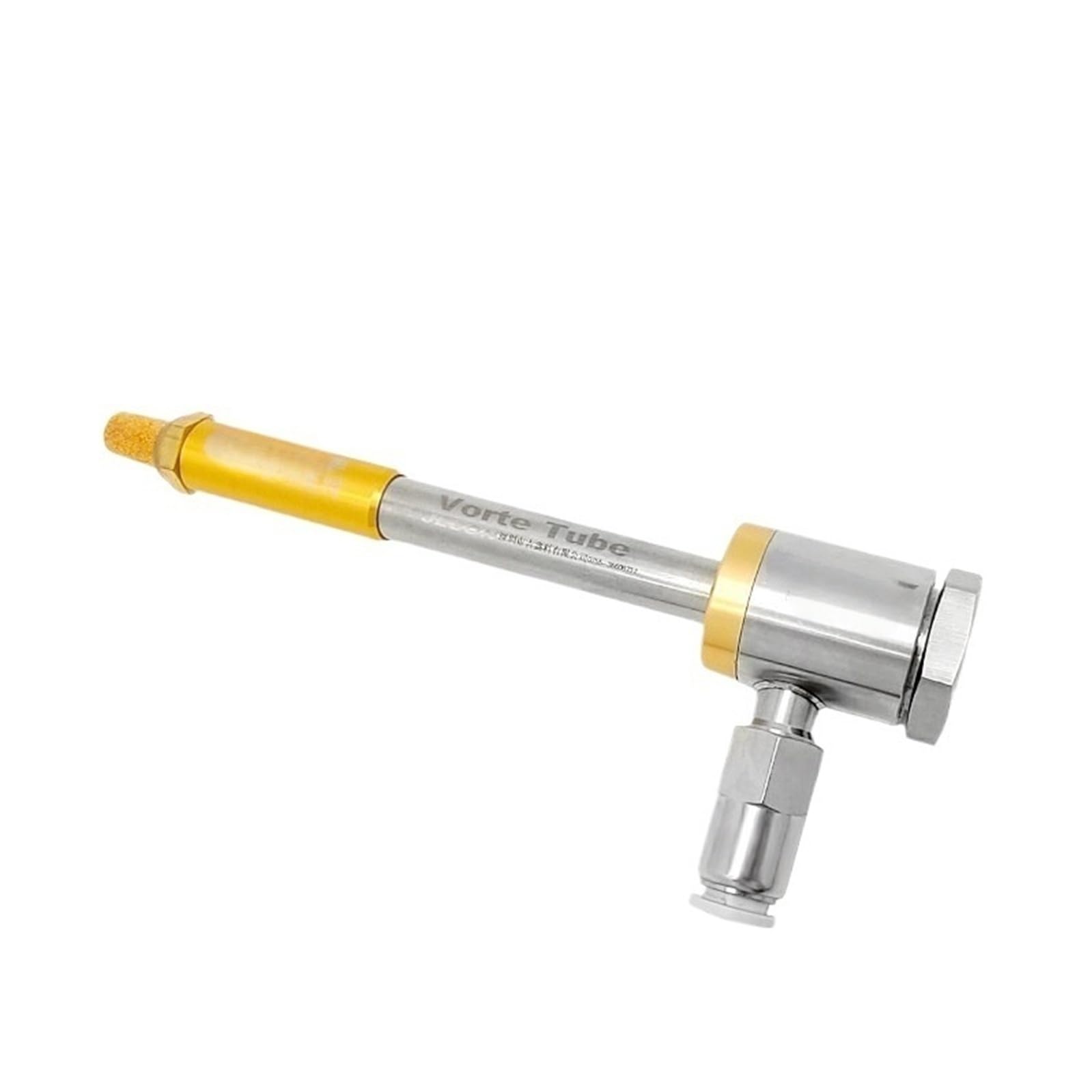 Vortex Tube Cooler, Vortex Cold Air Tube, Adjustable Temperature Pneumatic Spot Cooler for Industrial Use(22010)