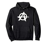 Anarchy - Anarchie Punk Graffiti Zeichen Pullover Hoodie