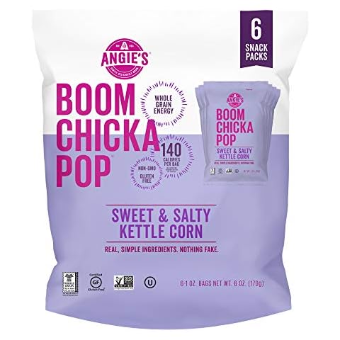 Boomchickapop, Kettle Corn Sweet Salty 6 Count, 1 Ounce Cover