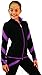 Chloe Noel Figure Skating Spiral Skate Jacket J36 Purple Child Medium