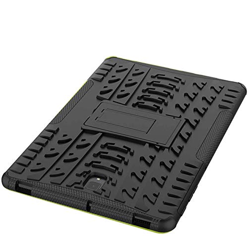 Image of MoreFit Hybrid Back Cover Case with Kickstand Wheel Pattern for Samsung Galaxy Tab S4 / SM-T830 / T835