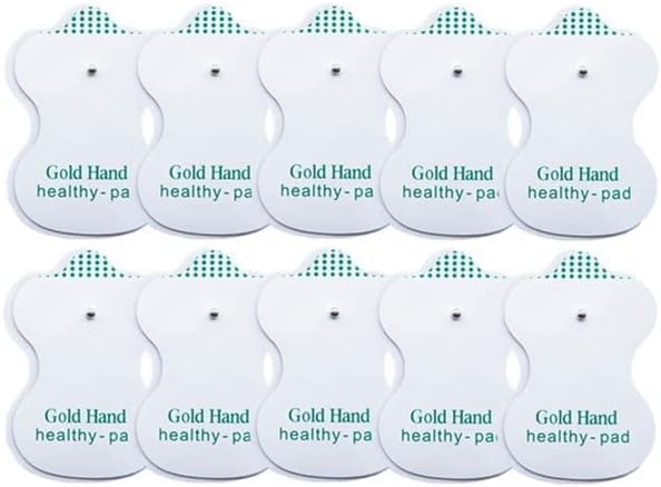 AHCP ACUPRESSURE HEALTH CARE PRODUCT Herald Tens Digital Therapy Machine Electrodes Pads | Body Acupuncture Body Massager | (pack of 10)