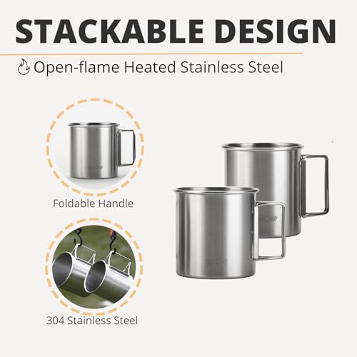 Vandroop Conjunto de cafeteira portátil, conjunto de gotejador de café de silicone dobrável, perfeit