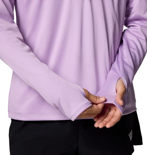 Columbia Tidal camiseta de mujer con cremallera corta contra el sudor 5