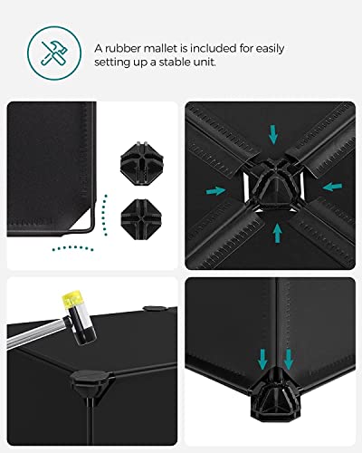 Zemic Portable Shoe rack for Home Plastic With Door,Adjustable Plastic Shoe Rack for Bedroom/Outdoor Waterproof, Shoe Storage Organizer,High-density PP Frame for Stability 6 Zemic Portable Shoe rack for Home Plastic With Door,Adjustable Plastic Shoe Rack for Bedroom/Outdoor Waterproof, Shoe Storage Organizer,High-density PP Frame for Stability - Image 6