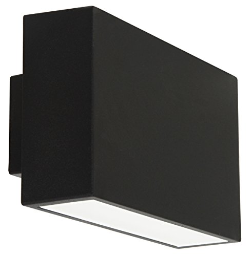 Preisvergleich Produktbild Smartwares 5000.485 Ebony Wandleuchte Integrierte LED Schwarz Aluminium