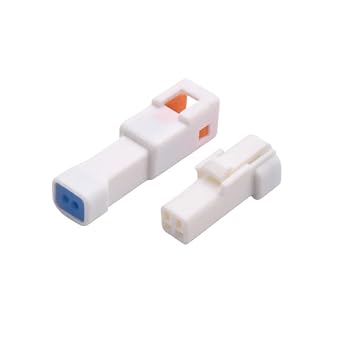 10pcs Micro Male Female JWPF JST 2/3/4/6/8 Pin Automotive Snap Connector Waterproof Housing Wire Plugs Socket with Terminals2P Male Female Set