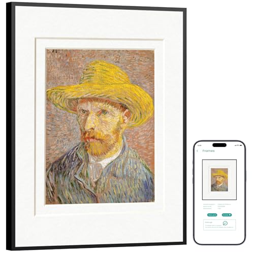 ePaper Digital Frame, E-Ink Display, Wall Art Decor for Home & Office, 13.3” Full Color Canvas Display, Anti-Glare, Ultra Long Battery, App-Control, Unique Birthday Gifts for Mom Father Friends