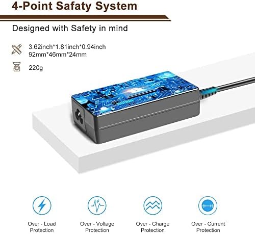 TAIFU 65W USB C Laptop Charger for MacBook Pro 16 15 13,Air 13,Dell Latitude XPS,Lenovo,Huawei Matebook,HP Spectre,ASUS ChromeBook CX1100 C523NA,UX425JA Expertbook B5 LG Gram Type C Power Supply Cord