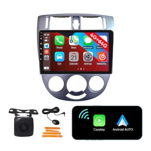 [4G 64G] Android Car Stereo FM Radio Carplay Android Auto 10.1