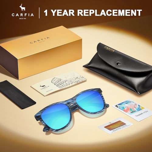Image of CARFIA Zero - Gravity Feel Polarized Men's Sunglasses UV Protection Flexible Durable Ultralightweight TR90 Sport Frame CA0931