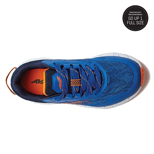 Avia Tênis masculino Avi-Storm – Tênis leve, atlético, tênis de corrida para meninos – infantil, cri