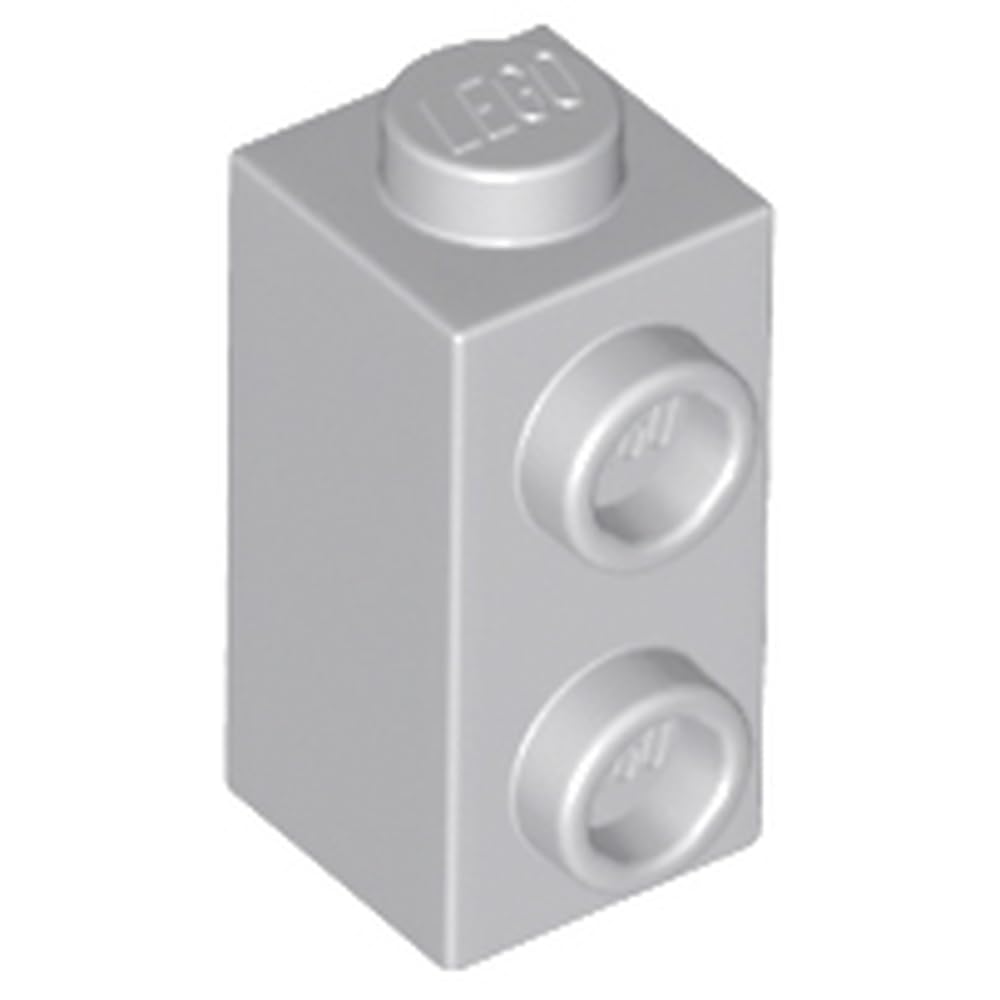 LEGO Brick, Modified 1 x 1 x 1 2/3 with Studs on Side, Part 32952, Choose Your Colour, Part 32952, Choose Your Colour (Light Bluish Gray, 50, count) โ image 1