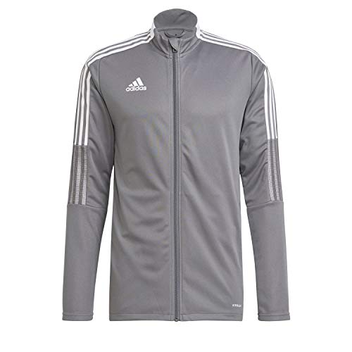 adidas Herren Tiro21 Tk Jkt Jacke, Team Grey Four, XL EU