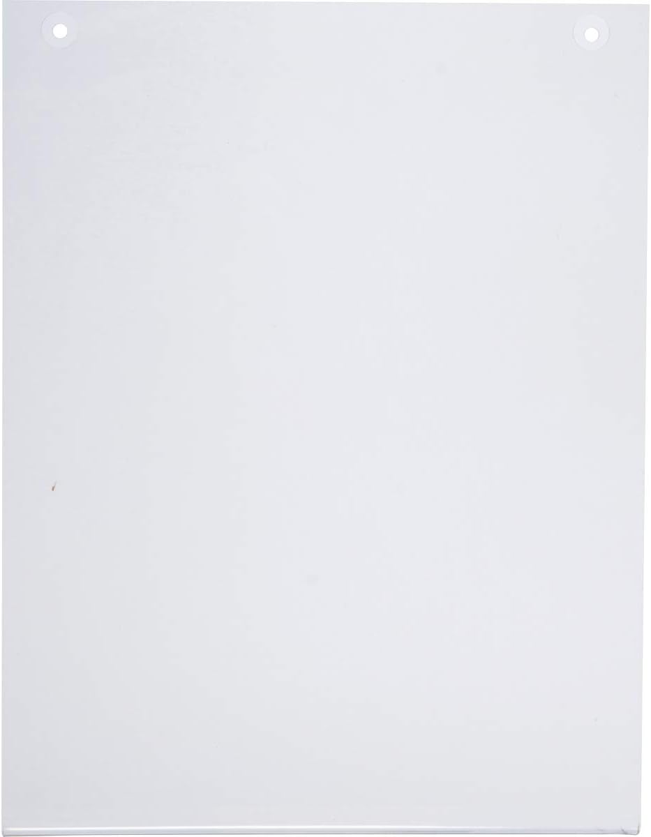 Authentic Crazy Deals Acrylic Sign Holder 8.5 x 11 - Clear Frame Paper Holder with Multiple Mounting Options Included, Wall Mount Frame 8.5x11 inches, Perfect for Home, Office, Store, Restaurant, School and More (6 Pack)