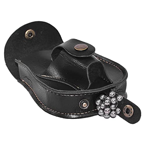 Bolsa estilingue ao ar livre | Estilingue de Caça de Couro | Estojo de armazenamento Fanny Pack com