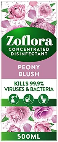 Zoflora Springtime 500ml, Concentrated 3-in-1 Multipurpose Disinfectant Kills 99.9% of Bacteria & Viruses