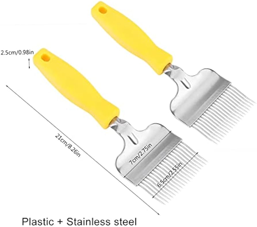 Raschietto Apicoltura URBANSBEE In Acciaio Inox - Attrezzo Professionale Per Pulizia Alveari - Foto 4