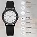 Imagen de CIVO Reloj para Mujer Analogico Negro Minimalistas Impermeable Moda Goma Cuarzo Elegante Vestir Clasico Regalo Negocios
