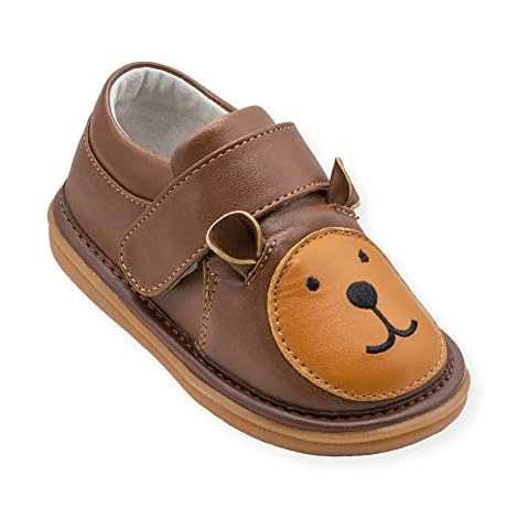 Wee Squeak Toddler Squeaky Shoes Theo Bear Size 6 Cover
