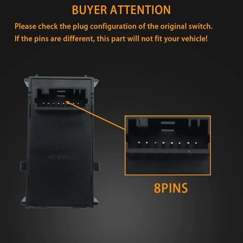 Interrupteur lève-vitre électrique résistant pour réparer commande bloquée Camry - 6