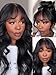Beauty Forever Bye Bye Knots Glueless Fluffy Body Wave Curtain Bangs Wig Pre Plucked Pre Cut 7x5 Lace Front Human Hair Loose Wave Pre Bleached Pre Everything 3S Ready to Wear Wig 180% Density 18inch
