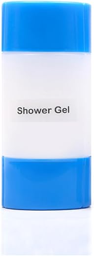 INOVERA (LABEL) 1 Piece Refillable Travel Bottles for Toiletries - 3 in 1 Plastic Shampoo, Cream, Conditioner, Lotion Stor...