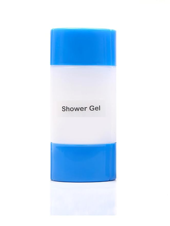 INOVERA (LABEL) 1 Piece Refillable Travel Bottles for Toiletries - 3 in 1 Plastic Shampoo, Cream, Conditioner, Lotion Storage Container - Travelling Accessories (Blue) - Expert Choice Deal with 92% Discount on Amazon | Valzo