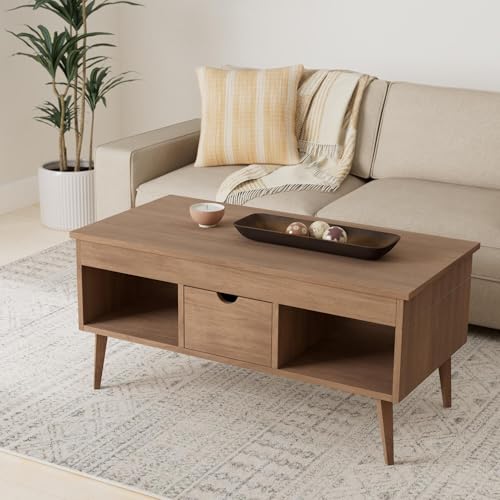 Table basse relevable Karla pin massif 100x50 LoMasCasa