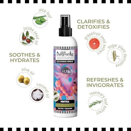 Spray Champú Sin Enjuague Dollylocks 8 oz miniatura 6