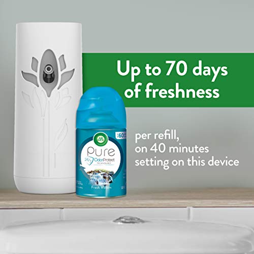 Air Wick Freshmatic Refill Automatic Spray, Fresh Pine And Juniper, 1Ct, Holiday Scent, Holiday Spray, Essential Oils, Air Freshener, Odor Neutralization, Packaging May Vary #TOP1