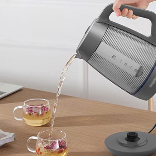 Tetera Eléctrica Clásica Doble Vidrio 1.5L 1800W miniatura 4