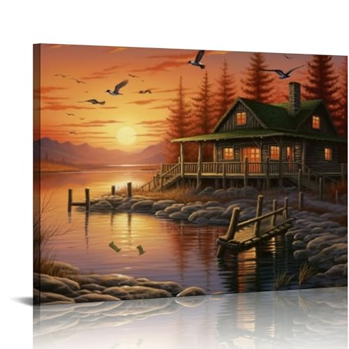 MMAFUL Terry Redlin Field Painting Canvas Poster 20x16