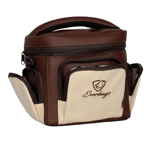 Bolsa Térmica Fitness Master Everbags Marrom Creme