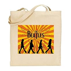 Sac fourre-tout en coton Beatles - Les Beatles, Paul McCartney, John Lennon, RIngo Starr, George Harrison