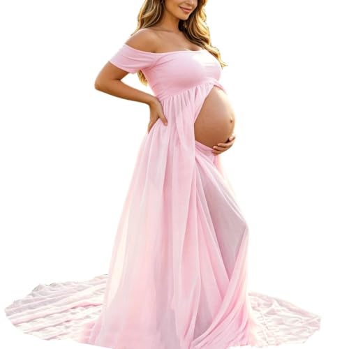 Robe de grossesse fluide anti-compression pour vêtement de fête