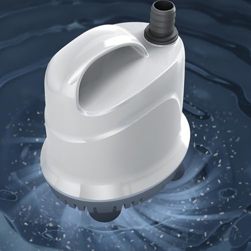 Bomba de agua pequeña para accesorios para acuarios, estanques modernos y fuentes 3