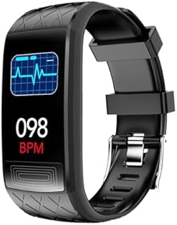 Fitnessarmband, Aktivitätsmesser, wasserdichte Smartwatch (IP67), Sportuhr, misst Blutdruck, Blutsauerstoff, EKG, Herzfrequenz, Entfernung usw. / Kompatibel mit gängigen Smartphones