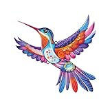 lorichetto arcobaleno maschio o femmina 4. **Facile installazione**: la colorata decorazione da parete in metallo con colibrì viene fornita con tutti gli accessori necessari, che la rendono da appendere e godersi immediatamente senza problemi, in modo da poter essere in no.