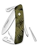 swiza all black Verrouillage: liner lock avec bouton