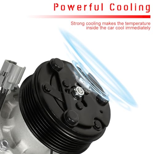 Image of CCIYU AC Compressor w /Clutch for Honda Civic L4 2.0L 2001-2005