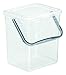 Produktbild Rotho Powdy Aufbewahrungsbox 7 l mit Deckel, Kunststoff (PP), transparent, 7 Liter (23,5 x 19,5 x 25,5 cm)