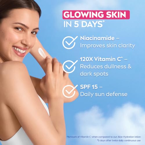 Image of NIVEA Super 10 Glow Serum Body Lotion SPF 15 Niacinamide Moisturizer 170ml