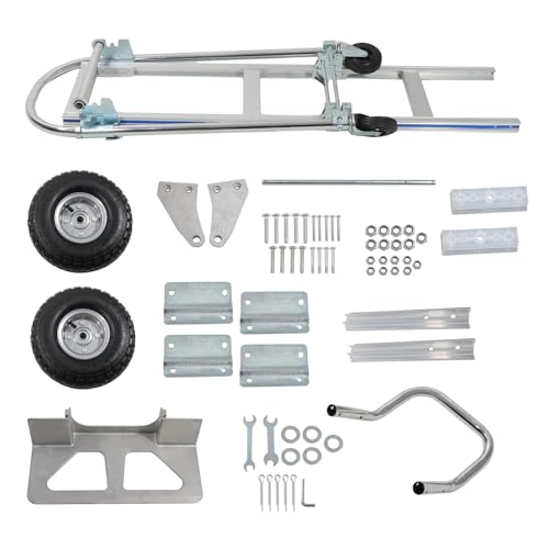 Carretilla plegable de aluminio heavy duty 2-en-1 1000 lbs miniatura 3