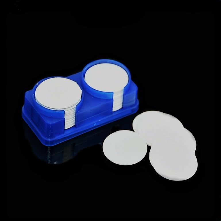 Membrana filtrante in nylon organico da 25 mm - Dimensioni dei pori microporosi da 0,1um a 5um - Confezione da 200 filtri(25mmx1.2um)