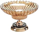 Base en alliage métallique, procédé de galvanoplastie, combinaison de cristal noir et de métal, un luxe élégant et léger. La base en verre est stable et antidérapante.