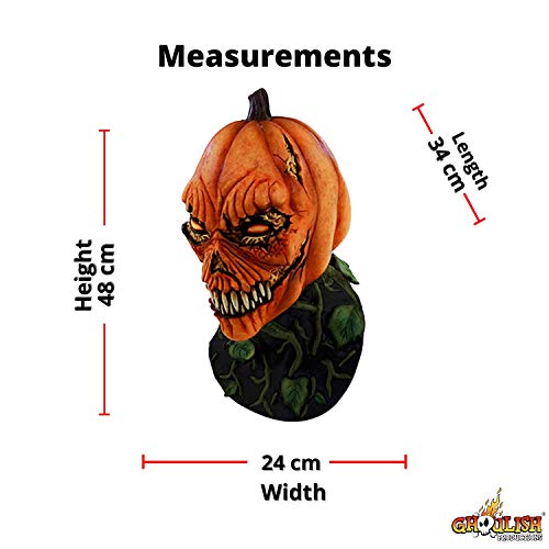 Adult Possessed Pumpkin Mask