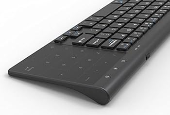 Amazon | ワイヤレスキーボード 2.4Gキーボード 軽量 薄型 タッチ