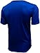 Icon Sports Men Compatible with Chelsea Sublimation Logo Poly Soccer T-Shirt - Home (XL) Blue